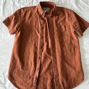 Share The Territory Ahead Mens size small short sleeve button down shirt vintage